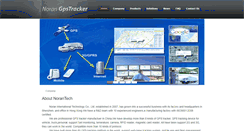 Desktop Screenshot of norantracker.com